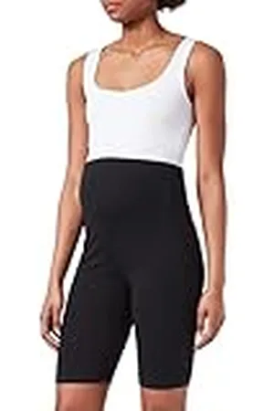 Mama;licious MAMA.LICIOUS Dames MLSANNI JRS BIKERSHORTS 2-P A. E. NOOS fietsshorts, zwart/pak: zwart, XS