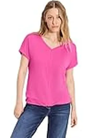 CECIL Linnen T-shirt voor dames, , XS