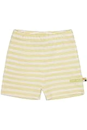 loud + proud Uniseks kinderring met linnen, van biologisch katoen, GOTS-gecertificeerd, casual shorts, , 146-152