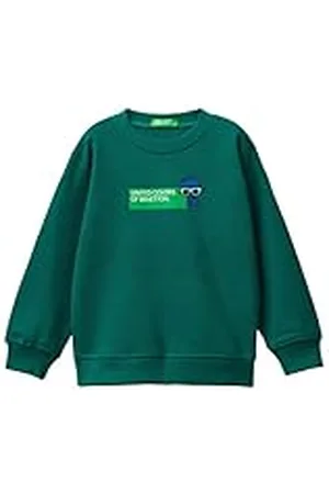 Benetton Sweatshirt met capuchon voor kinderen en jongens, , 3 jaar