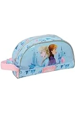 Safta Frozen Ice Magic Make-uptas voor kinderen, aanpasbaar aan de wagen, ideaal voor kinderen van 5 tot 14 jaar, comfortabel en veelzijdig, kwaliteit en duurzaamheid, 26 x 16 x 9 cm, , M