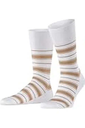 Falke Heren Sokken Shirtline M So katoen gedessineerd 1 paar, , 39-40
