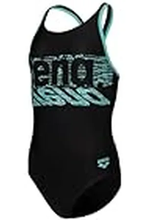Arena Feel Shaking V Back Badpak voor meisjes, , 116 cm