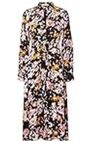 SELECTED SLFIRENE LS Ankle AOP Shirt Dress NOOS, , 38