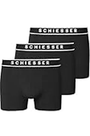 Schiesser Herren 3 PACK Boxershorts Bio Baumwolle - 95/5 Organic
