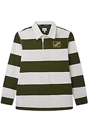 Pepe Jeans Victor Poloshirt voor jongens, groen (tijm), 8 Jaren
