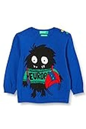 Benetton Kindertrui - blauw - 0