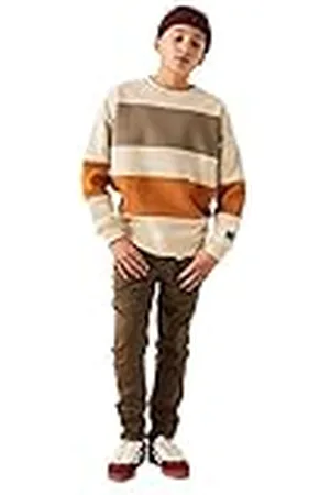 Garcia Kids Jongens Sweater Sweatshirt, Ivory, 140/146