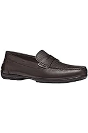 Geox Heren U Moner W 2FIT D Loafer, Coffee, 44 EU, , 44 EU