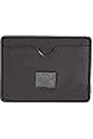 Herschel 10845-00001 Charlie Leather RFID Black Unisex - volwassenen accessoires eenheidsmaat, , portemonnee