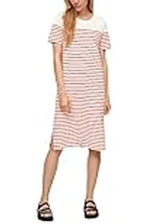 QS by s.Oliver Dames jurk kort, Orange, 36
