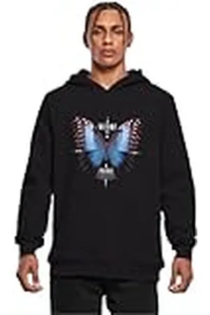 Mister Tee Heren Become The Change Butterfly Hoody S Black, , S