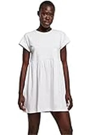Urban classics Dames Dames Organic Empire Valance Tee Casual Jurk, , S, , S