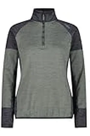 CMP Dames Fleece Shirt Grid Tech, Mineral Mel, 44, , 38 NL