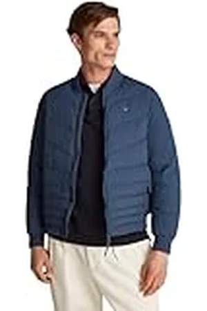 Tommy Hilfiger Heren MIX QUILT BOMBER MW0MW37640 Andere jassen, blauw, XL, , XL