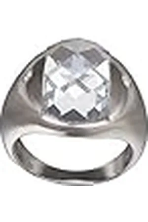 ORPHELIA Damesring 925 sterling zilver gerhodineerd zirkonia mt. 50 (15,9) ZR-3659/50, 60 (19.1), Sterling zilver, Zirkonia