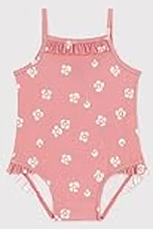 Petit Bateau 1-delig badpak voor babymeisjes, , 3 Jaren