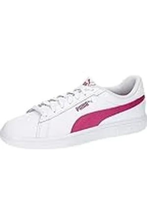 PUMA Uniseks kinderen Smash 3.0 L Jr sneakers, Wit Pinktastic, 37 EU