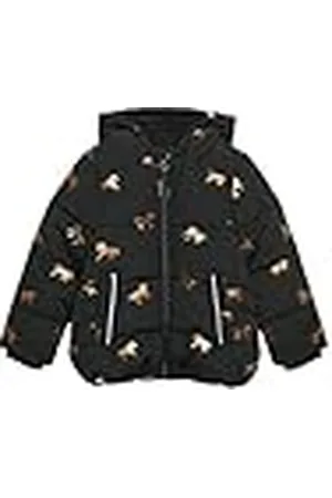 QS by s.Oliver Gewatteerde jas met capuchon, , 116 cm