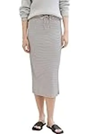 TOM TAILOR Midi rok voor dames, , 38