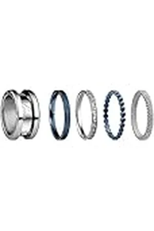 Bering Unisex Ring in silber glänzend - Arctic Symphony Collection mit Edelstahl - Symphony-Set-A 10