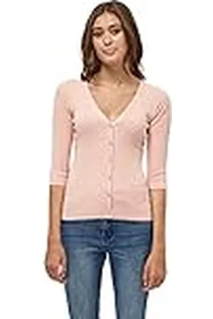 Peppercorn Dames Tana Rib Tee Cardigan T-shirt, , XXL