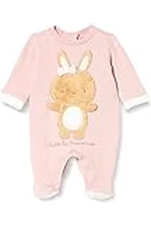 chicco Katoenen jumpsuit met voet, Meisje 0-24, , 0 maanden