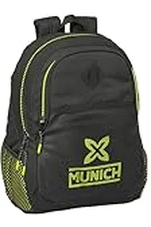 Safta München Beat Schoolrugzak voor kinderen, ideaal voor kinderen van verschillende leeftijden, comfortabel en veelzijdig, kwaliteit en duurzaamheid, 32 x 16 x 44 cm, , , Standaard, Casual