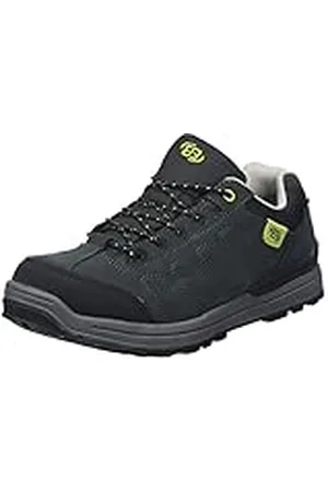 BRUTTING Unisex Mount Heng Cross-hardloopschoen, antraciet/citroen, 44 EU
