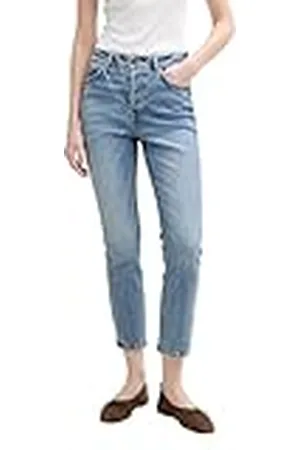 TOM TAILOR Dames Jeans Lotte Slim Straight Fit, , 30