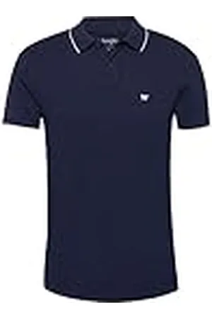 Wrangler Heren Polo Navy Shirt, , S