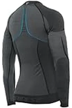Dainese Dry LS functioneel shirt voor heren, zwart/blauw, L, , L
