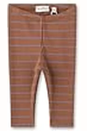 Sanetta Baby meisje | hoogwaardige biologische katoenen legging met elastische band van ribstof | kinderkleding, , 74