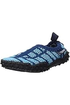Playshoes Uniseks gebreide aqua-schoenen voor kinderen, , 18/19 EU