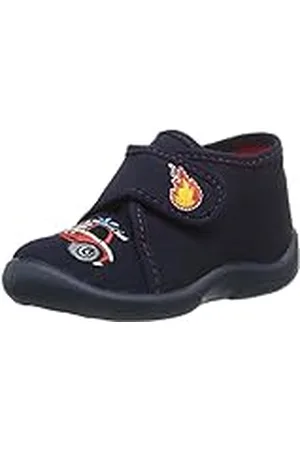 Fischer Mini brandweer jongens platte pantoffels, , 18 EU