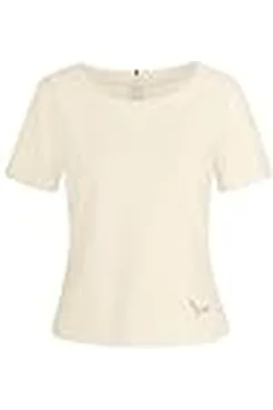 Trigema Damesshirt met korte mouwen met kristalstenen, , L