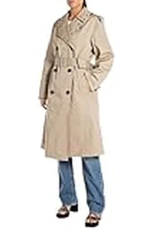 Replay Dames trenchcoat waterdicht katoen, , M
