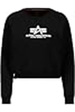 Alpha Industries Dames Basic Boxy Sweater Wmn Sweatshirt, , XL