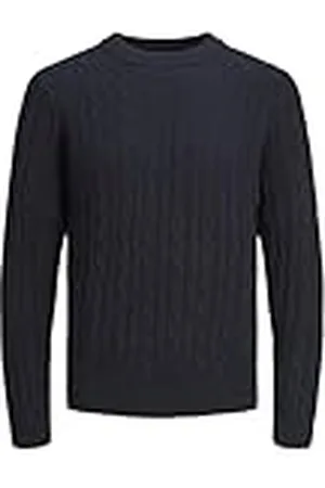 JACK & JONES Jjeross Knit Crew Neck Sn gebreide trui voor heren, , XL