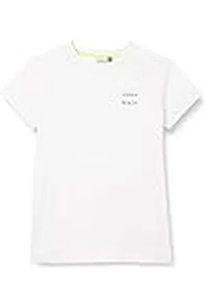 Retour Retour Jeans Boys T-shirt Delvin in The Color White, , 12-14 Jaren