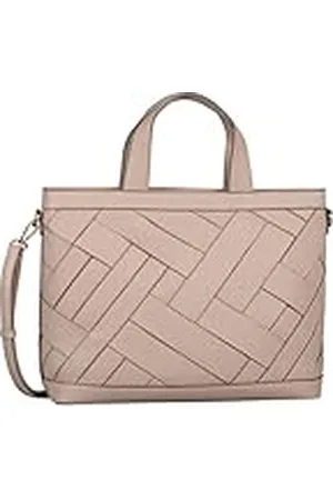 Gabor Bags Frida dames shopper schoudertas ritssluiting groot beige, , Large, mode