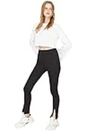 Trendyol Dames Loungewear Hoge Taille Skinny fit Broek, , S