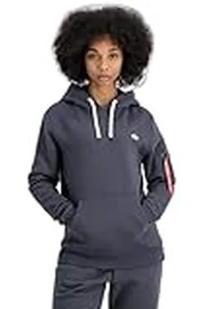 Alpha Industries Unisex EMB Hoody Sweat met capuchon voor heren