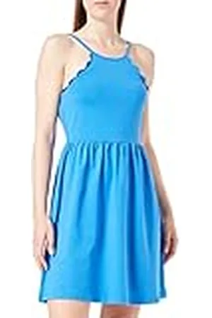 ONLY Onlamber Strap Scallop Short Dress Ay Nn jerseyjurk voor dames, , M