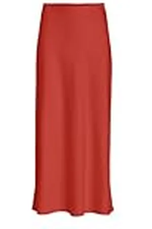 VILA Veellette Hw Midi Skirt - Noos, , 40