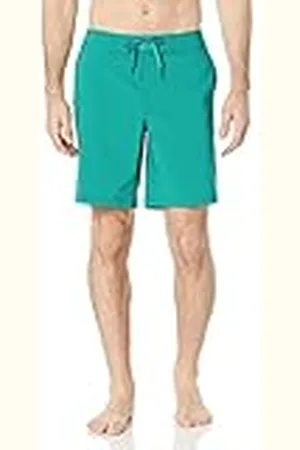 Amazon Heren boardshorts, groengroen, Small