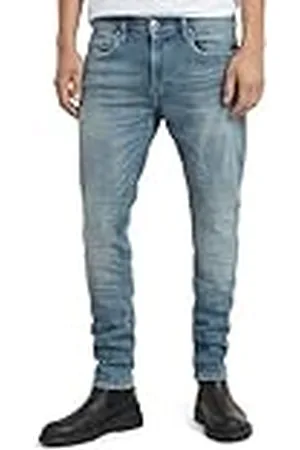G-Star Heren Jeans Revend FWD Skinny Jeans, Blauw (Sun Faded Biskaje Blauw D20071-d440-g345), 31W / 34L