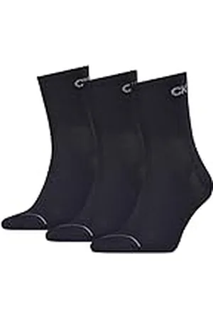 Calvin Klein Quarter Socks Herensokken, 3 stuks, marineblauw, eenheidsmaat, , One Size