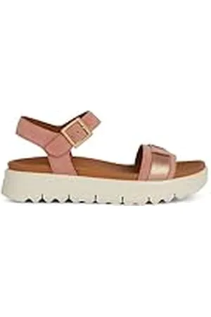 Geox Dames D Xand 2.1s a Sandalen, Dk Huid, 41 EU