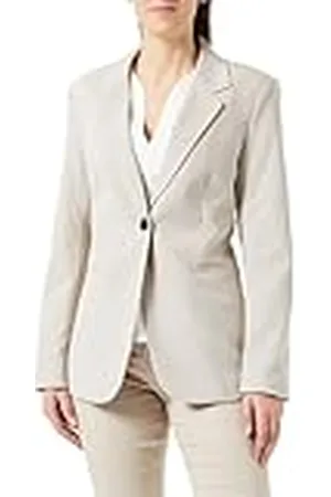 Kaffe Blazer Single Breasted Notch Lapel Regular Fit Jetted Pockets, , 38 NL